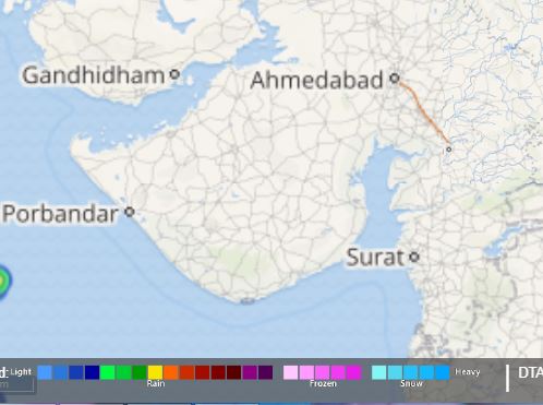 lightning in gujarat