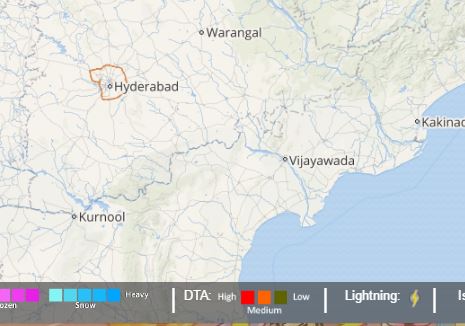 lightning in hyderabad