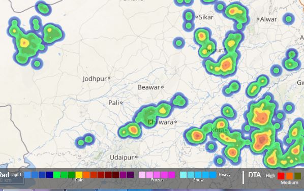 lightning in rajasthan