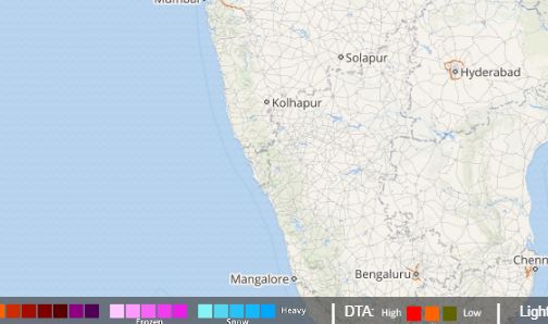 Good showers to continue over Coastal Karnataka, rains to reduce over Kerala