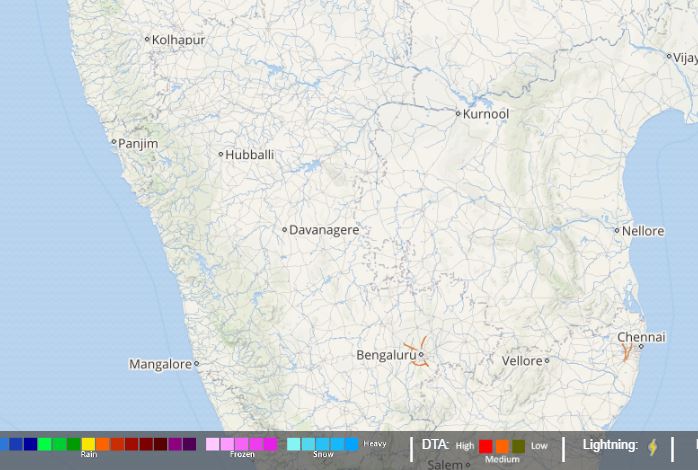 south india lightning