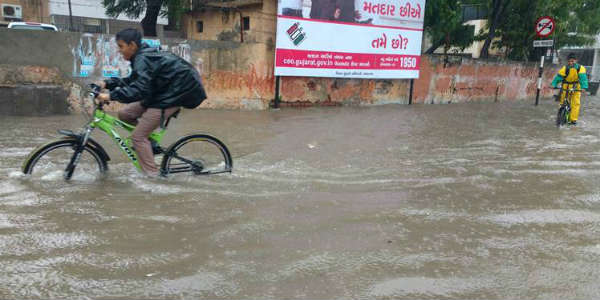 Heavy Ahmedabad rains to continue for another 24 hours