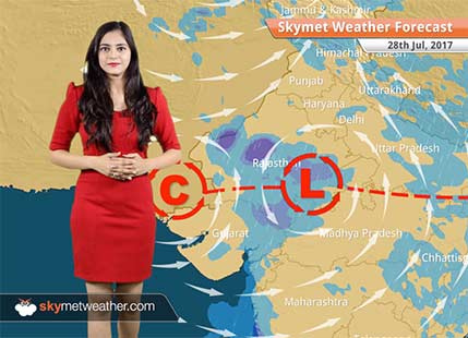 Weather Forecast for July 28: Rain in Ahmedabad, Mount Abu, Indore, Bhopal, Chennai