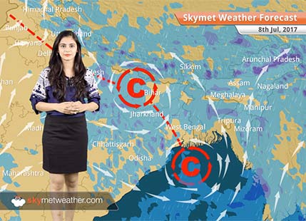 Weather Forecast for July 8: Rain in Punjab, Uttar Pradesh, Bihar, Konkan and Goa, Sikkim, Assam