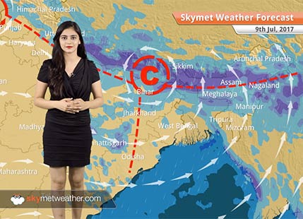 Weather Forecast for July 9: Rain in Kolkata, Mumbai, Bengaluru and Assam Dry weather in Delhi