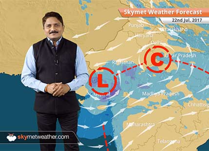 Weather Forecast for July 22: Good rain in Gujarat, Rajasthan, MP, Jharkhand