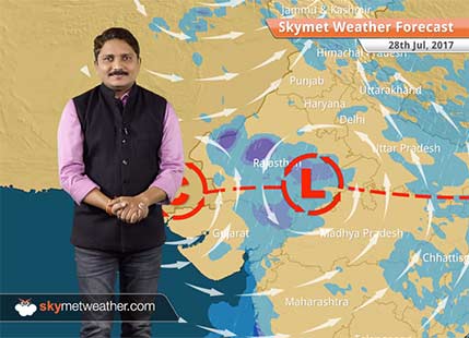 Weather Forecast for July 28: Rain in Ahmedabad, Allahabad, Indore, Bhopal, Delhi