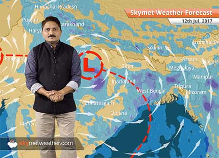 Weather Forecast for July 12: Rain in Uttar Pradesh, Madhya Pradesh, Jharkhand, Delhi