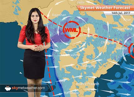 Weather Forecast for July 14: Rains in Rajasthan, Gujarat, MP, Bihar, West Bengal, Northeast