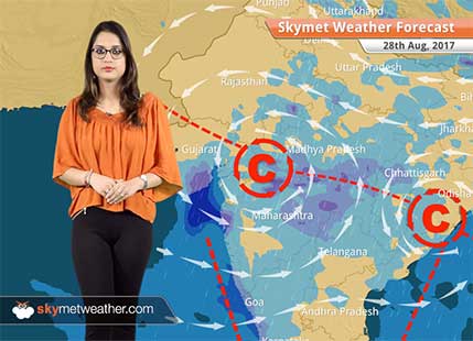 Weather Forecast for Aug 28: Heavy rain in Mumbai, Hyderabad; Light showers in Kolkata, Bengaluru