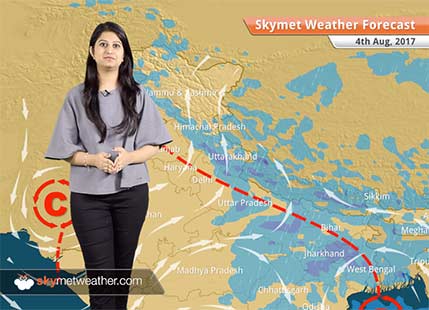 Weather Forecast for Aug 4: Rain in Kolkata, Lucknow, Shimla; dry weather in Ahmedabad, Delhi