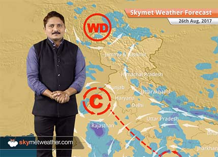 Weather Forecast for August 26: Rain in Madhya Pradesh, Chhattisgarh, Jharkhand, Odisha