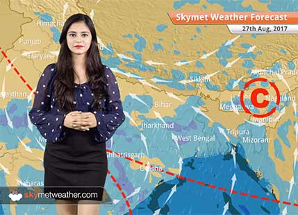 Weather Forecast for August 27: Rain in Rajasthan, Bihar, Jharkhand, Uttar Pradesh