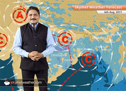 Weather Forecast for August 6: Rain in Uttar Pradesh, Madhya Pradesh, Delhi, Jharkhand, Bihar