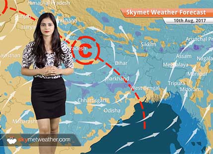 Weather Forecast for August 10: Rain in UP, Bihar, Himachal Pradesh, Uttarakhand