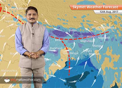 Weather Forecast for August 12: Rain in Uttar Pradesh, Bihar, West Bengal, Assam