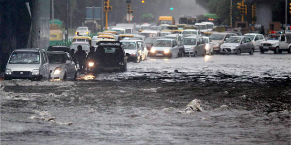 At 68 mm, heavy Delhi rains make a comeback