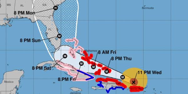 Horrific Hurricane Irma damages Barbuda; Florida, Southeast US next