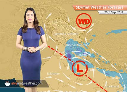 Weather Forecast for Sep 23: Rain in Delhi, Lucknow, Mumbai, Kolkata