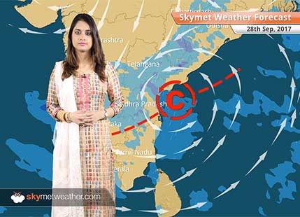 Weather Forecast for Sep 28: Rain in Bengaluru, Hyderabad, Kolkata; Delhi, Mumbai to remain dry