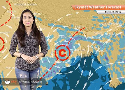 Weather Forecast for Oct 1: Rain in Madhya Maharashtra, West Bengal, Kerala, Konkan