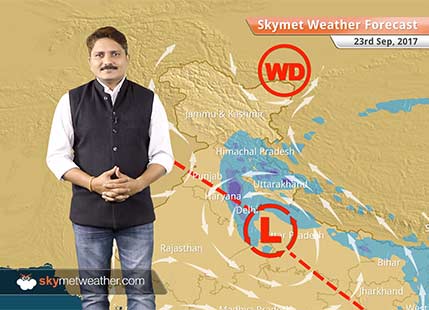 Weather Forecast for September 23: Heavy rains in Uttar Pradesh, Uttarakhand and Delhi