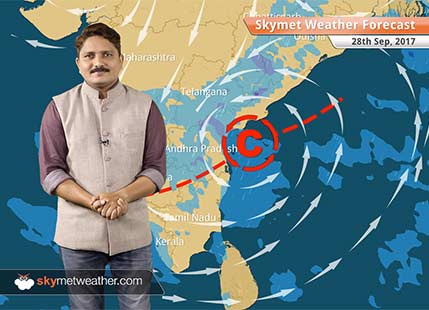 Weather Forecast for September 28: Dry weather in Northwest India, Rain in Bihar, Jharkhand