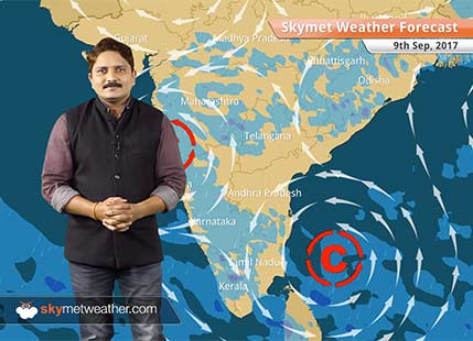 Weather Forecast for September 9: Dry weather in Delhi; rain likely in Mumbai, Bengaluru, Hyderabad