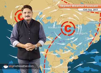 Weather Forecast for September 13: Rain in Madhya Pradesh, Chhattisgarh; Dry weather in Delhi and UP