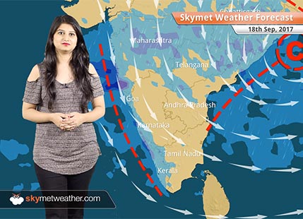 Weather Forecast for September 18: Dry Delhi to remain warm; Rain in Madhya Pradesh, Chhattisgarh, Odisha