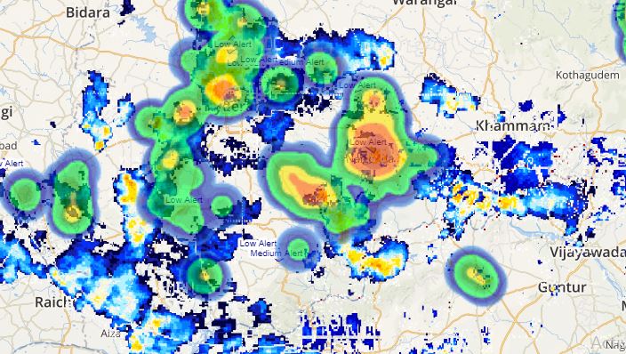 lightning in hyderabad