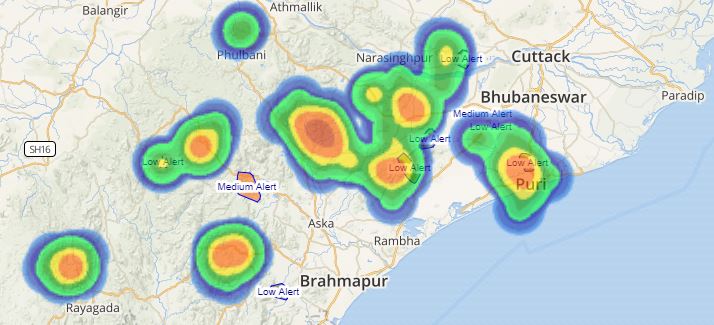 lightning in odisha