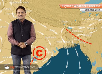 Weather Forecast for Oct 25: Dry weather in Delhi, Madhya Pradesh, Gujarat; Rains in Chhattisgarh