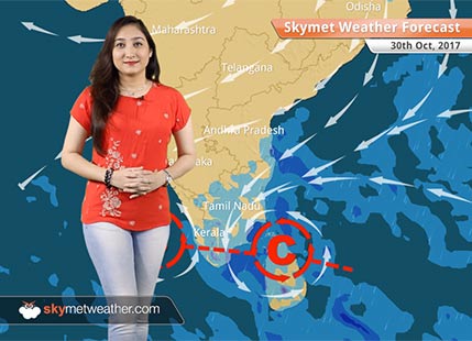 Weather Forecast for Oct 30: Northeast Monsoon to pick up pace now; Rains in Tamil Nadu, Kerala, Karnataka