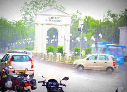 Pondicherry Rains feature