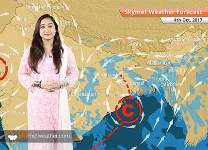 Weather Forecast for Oct 4: Rain in Hyderabad, Bengaluru, Kolkata; Dry weather in Mumbai, Delhi