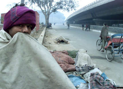 Cold wave in Delhi and NCR