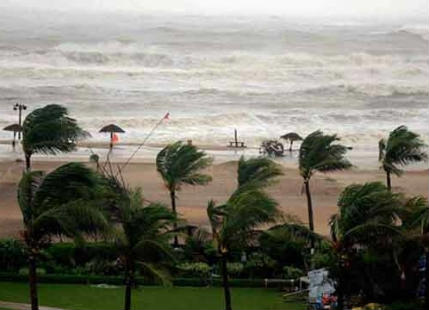 Cyclone Ockhi in Arabian Sea