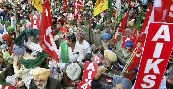 Farmers rally in Delhi