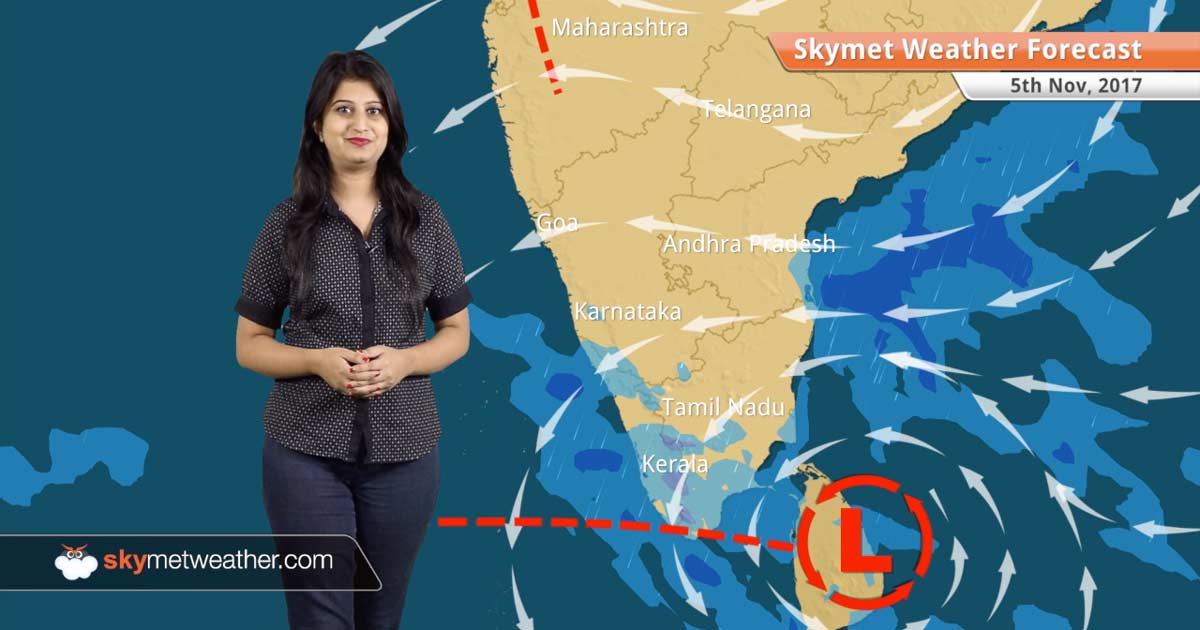 Weather Forecast For Nov 5: Heavy Rain In Chennai, Tamil Nadu, Coastal ...