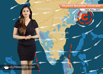 Weather Forecast for Nov 19: Snow in Kashmir, Himachal; Break from Delhi Pollution to continue