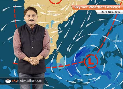 Weather Forecast for Nov 23: Cold wave in Punjab, Haryana, UP; Rain in TN, Kerala