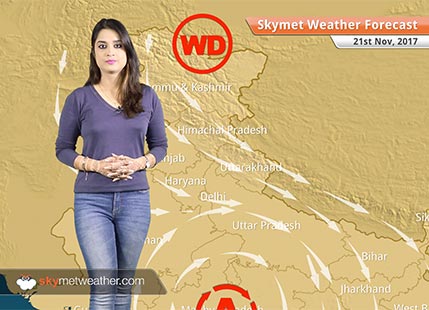 Weather Forecast for Nov 21: Relief from Delhi Pollution continues, Rain in Chennai, TN, Kerala