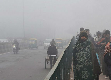 Cold wave in Delhi