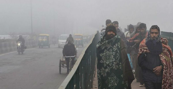 Cold wave in Delhi