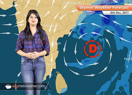 Weather Forecast for Dec 8: Deep depression likely in Bay, rain in Kolkata, Andhra Pradesh, Odisha