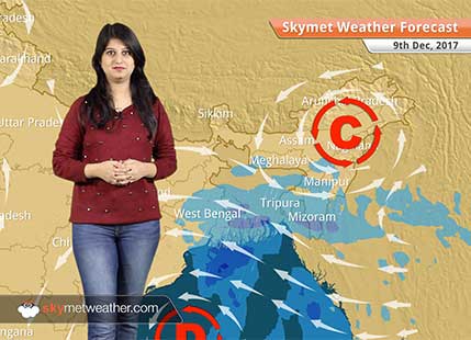 Weather Forecast for Dec 9: Delhi Pollution to improve, Deep depression in Bay to give rain in West Bengal, Odisha