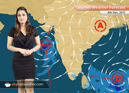 Weather Forecast for Dec 4: Well marked low in Bay to intensify in Depression, Chennai, Mumbai to be dry