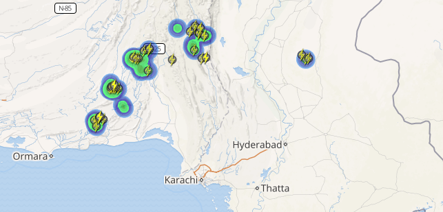 karachi lightning