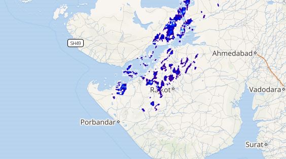 lightning in gujarat